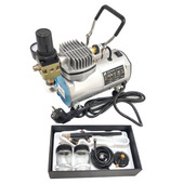 Kompresor mini aerograf AB138 AB 138 AB-138 0,3; 0,5; 0,8mm zestaw do malowania do aerografii sprężarka