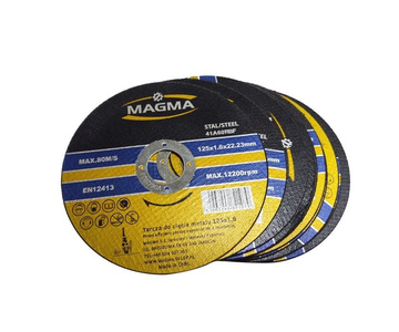 Tarcza do cięcia stali metalu 125x1,6 tarcze Magma zdjęcie nr 4