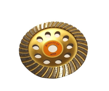 Zestaw tarcz diamentowych garnkowych 150 x 22 dwurzędowa i turbo DCWD / DCWT 150x22 segmentowa zdjęcie nr 5