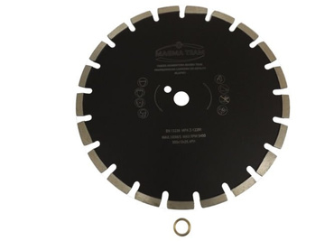 Tarcza diamentowa laserowa 350mm do cięcia asfaltu MLAP351 laser Magma 350 MLAP 350x25,4/20 350 x 25,4 350x25,4mm + redukcja 25,4/20 zdjęcie nr 1