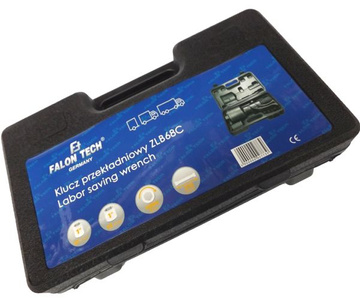 Klucz przekładaniowy do kół 32, 33mm ZLB68C + nasadki udarowe 1" klucza 17-41 zestaw 10el. nasadka zdjęcie nr 5