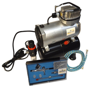 Aerograf TG130S z kompresorem zestaw modelarski 3L TG-130S zdjęcie nr 2