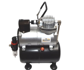 Kompresor z butlą do aerografu do aerografii TC-18T + aerograf TG-130 0,2 0,3 Airbrush compressor zdjęcie nr 11