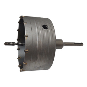 Otwornica widiowa 120 SDS+ frez otwornica z pilotem do muru betonu wiertło koronkowe 120mm adapter 450mm SDS MAX zdjęcie nr 3