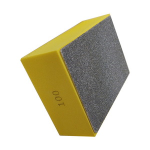 Diamentowa kostka do szlifowania gresu kamienia gąbka 90x55 gradacja 100 polerska poler gres kamień g100 zdjęcie nr 3