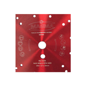 Tarcza diamentowa do cięcia betonu 350x20mm MST350 Magma granit wysokość diamentu 12mm 12 mm MST 350x20 350 x 20 350x20mm zdjęcie nr 12