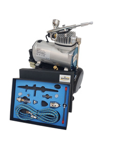 Aerograf AB-183K AB183K AB 183K + kompresor z butlą TC-20T zestaw pneumatyczny lakierniczy zdjęcie nr 29