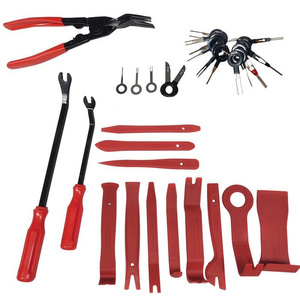 Ściągacz do tapicerki, radia 19e. 1220F + zestaw kluczy do demontażu pinów wyjmaki i złączy instalacji elektrycznych zdjęcie nr 5