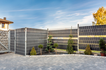 Taśma ogrodzeniowa technorattanowa, osłona płotu, 1200 g/m2 19x255cm RD06 Brązowy zdjęcie nr 7