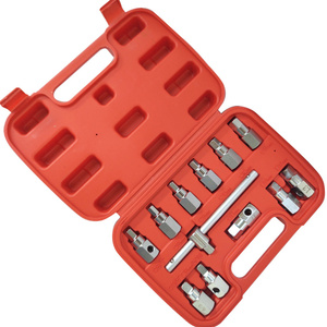 Klucze do korków do oleju 12 cz. zestaw kluczy samochodowe Set Combination Socket Wrench Tools Set 1/2"&1/4" 12 elementów C1006 LT-A1151 1001C YC-02037 zdjęcie nr 20