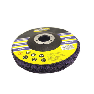 Dysk krążek tarcza 125 do usuwania rdzy farby włosy murzyna włóknina fioletowa tarcza do szlifowania metalu 125mm tarcze ściernica do czyszczenia piast zdjęcie nr 11