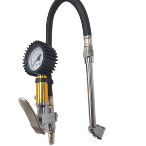 Pistolet do pompowania kół z manometrem z długa końcówką TIR TG5A zdjęcie nr 5