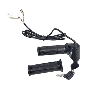 Manetka rączka gazu do ze stacyjką wskaźnikiem 36V diodami przyspieszenia zdjęcie nr 7