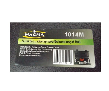 Zestaw do zarabiania przewodów hamulcowych 10 el. 1014M 10el. brake pipe flaring 10pcs set M00025 zdjęcie nr 5