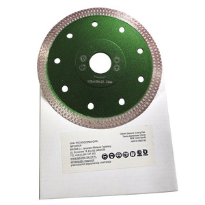 Tarcza diamentowa do cięcia 125 mm turbo ceramika, beton 125x22,2 125 x 22,2 125x22,2mm zdjęcie nr 1