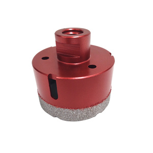 Otwornica diamentowa 68 mm M14 MVBC czerwona koronka wiertło zdjęcie nr 3