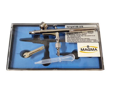 Aerograf z wężem dużego kompresora AB-137 0,3 areograf malarski do malowania zdjęcie nr 10