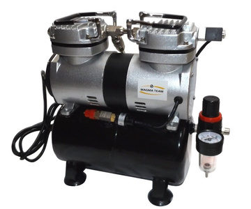 Aerograf 180S z kompresorem dwutłokowym do malowania TU30T TG-180S zdjęcie nr 6