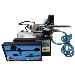 Aerograf AB130 Z DYSZĄ 0,2 I 0,3 + MINI KOMPRESOR 4BAR Z KOMPRESOREM AB-130 AB 130 zdjęcie nr 16