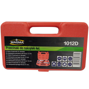 Zestaw przecinaków do śrub, nakrętek 4szt przecinaki kpl do cięcia nakrętek 9-27 1012D zdjęcie nr 8