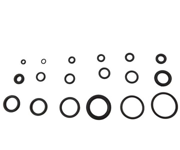 Oringi sortownik zestaw uszczelka oring 225 normal zestaw oringów 225 Pcs Rubber O Ring Oring Seal Plumbing Garage Set Kit 1086F zdjęcie nr 3