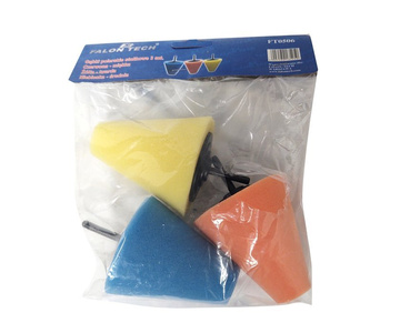 Stożek polerski gąbka polerska do felg 3 rodzaje FT0506 zdjęcie nr 5