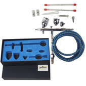 Aerograf AB-186 zestaw lakierniczy króciec GZ 1/4 wężyk 186 AB-186