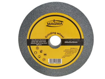 Ściernica kamień szlifierski tarcza szary 200x25x32 Magma #60 gr60 gr 60 zdjęcie nr 1