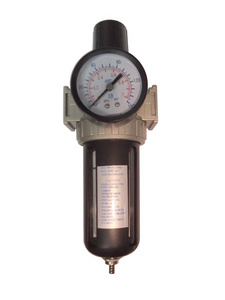 Reduktor z filtrem powietrza 1/2" manometr z odwadniaczem S4000 SFR-4000 separator AFR-400 zdjęcie nr 2