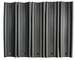 Listwy ogrodzeniowe pionowe wąskie 122x250cm RD03 Szary Grafit komplet zdjęcie w nawigacji nr 2