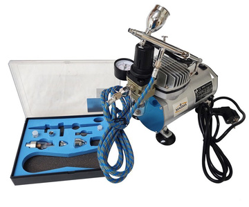 Aerograf AB-186K kompresor zestaw lakierniczy 186K AB186K zdjęcie nr 7