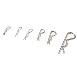 Zawleczki zestaw zawleczek sprężynowych 150 2-4mm przetyczek sprężynowe zdjęcie nr 7