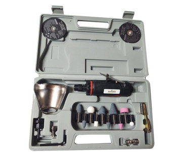 Szlifierka pneumatyczna przecinarka diax AT12K pilnikarka trzpieniowa prosta z kamieniami AT-012BK AT012BK zdjęcie nr 11