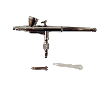 Zestaw do aerografii mini kompresor TC-20T aerograf AB-136 zdjęcie nr 4