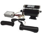 Silnik elektryczny 48V 1000W + sterownik + manetka napęd