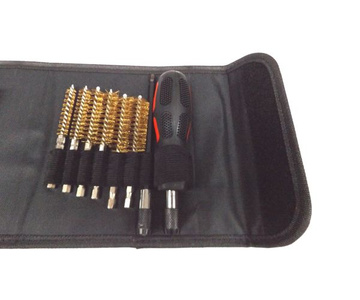 Zestaw szczoteczek do czyszczenia gniazd wtryskiwaczy 20 elementów 6002F Magma zdjęcie nr 12