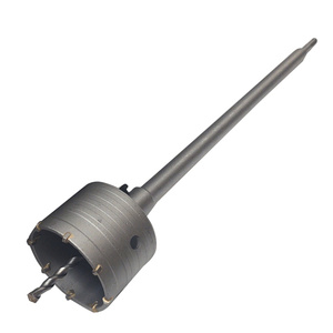 Otwornica do betonu 80mm przejście adapter sds+ plus frez przejścia adapter 450mm SDS MAX zdjęcie nr 12