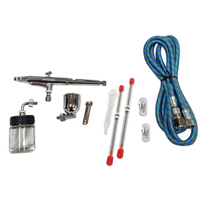 Aerograf 134K kompresor mini zestaw malarski AB134 AB-134K zdjęcie nr 12