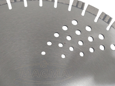 Tarcza diamentowa do betonu krawężników pro laserowa 350x25,4mm 350mm Turbo MLRC351 laser Magma Granit Klinkier Żelbeton do betonu zbrojonego MLRC 350x25,4 350 x 25,4 350x25,4mm H 15 mm zdjęcie nr 12
