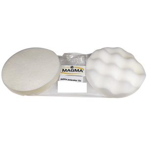 Gąbka polerska tarcze 125 125x45 biała falowana zdjęcie nr 6