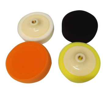 Zestaw gąbek gąbka biała czarna pomarańczowa żółta 150 4 miękka średnia twarda 150mm 150xm14 150x45 4 sztuki komplet zdjęcie nr 2