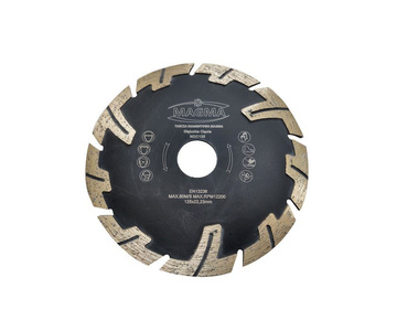 Tarcza diamentowa segmentowa do cięcia betonu 125x22,2mm GC MDC125 głębokie cięcie Magma MDC 125x22,2 125 x 22,2 125x22,2mm zdjęcie nr 4