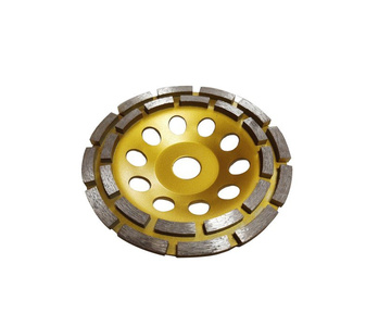 Tarcza diamentowa segmentowa garnkowa 150x22,23 DCWD150 Magma głowica do szlifowania betonu podwójny segment zdjęcie nr 5