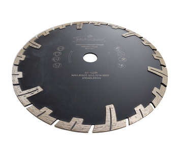 Tarcza diamentowa segmentowa do cięcia betonu 230x22,23mm GC MDC230 głębokie cięcie Magma MDC 230x22,2 230 x 22,2 230x22,2mm zdjęcie nr 4