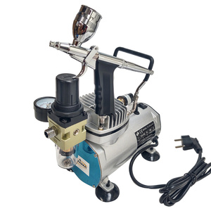 Aerograf AB-116K 4 dysze z kompresorem zestaw do malowania AB116K zdjęcie nr 8