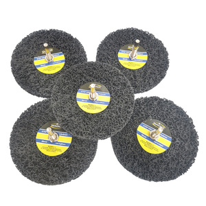 Dysk krążek do usuwania rdzy włosy murzyna 125mm trzpień Strip zdjęcie nr 12