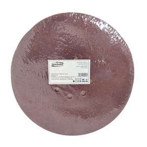 Krążki ścierne 225mm papier na rzep gr. 24 z otworami 100 szt ścierny krążek samoprzylepne zdjęcie nr 6