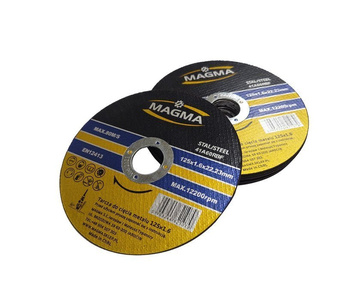 Tarcza do cięcia stali metalu 125x1,6 tarcze Magma pakiet 10 sztuk zdjęcie nr 6