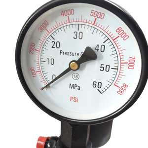 Tester ciśnienia wtryskiwaczy diesel z manometrem 60 MPa próbnik TDI CDI 1106G przyrząd do regulacji rozpylaczy 600bar traktor 600 bar zdjęcie nr 10