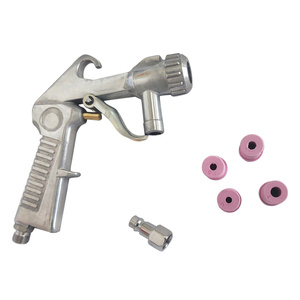 Pistolet do piaskowania 4 dysze piaskarka kabina piaskarki pistolet do piaskowania LP-19 do piaskarki + 4 dysze LP-19C PS6P zdjęcie nr 4